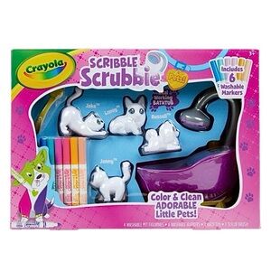 Crayola Scribble Scrubbie Pets Scrub Tub Playset